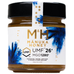 M&H UMF 26+ Manuka Honey 250g – TheNatural.Kiwi