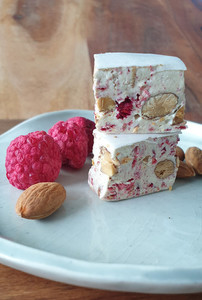 Almond & Raspberry Nougat The Nougaterie