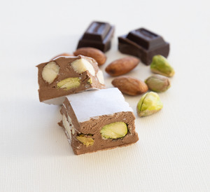 Almond, Pistachio & Chocolate Nougat The Nougaterie