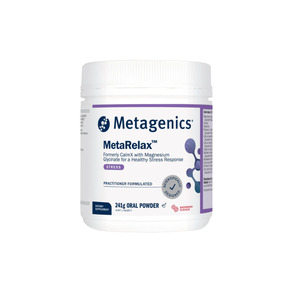 Metagenics Meta Relax, 241g Raspberry - The Nutrition Clinic