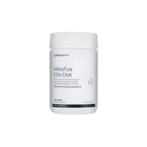 Products: Metapure EPA/DHA, 120 Caps - The Nutrition Clinic