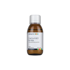Cod Liver Oil For Kids A&D, 100ml - The Nutrition Clinic
