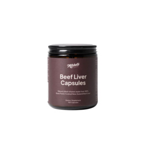 Products: Mitchell’s Beef Liver, 150 Capsules - The Nutrition Clinic