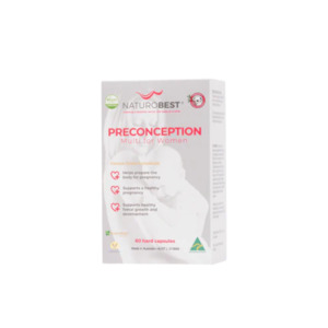 Products: Naturobest Preconception, 60 Caps - The Nutrition Clinic