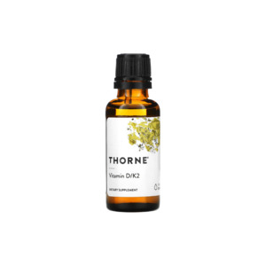 Products: Thorne Vitamin D/K2, 30ml - The Nutrition Clinic