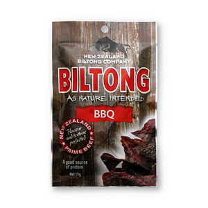 Products: Biltong BARBEQUE – 50 gram bag