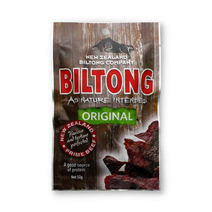 Products: Biltong ORIGINAL – 50 gram bag