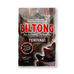 Products: Biltong TERIYAKI – 50 gram bag