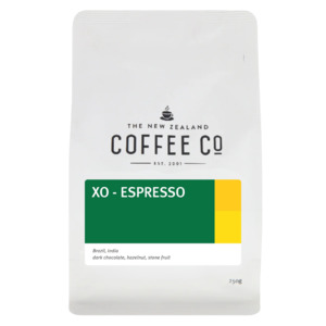 Products: XO Espresso - The New Zealand Coffee Company