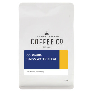 Products: Colombian Swiss Water Decaf - The New Zealand Coffee Company