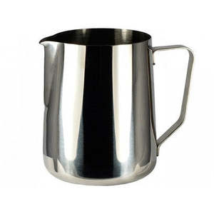 LF Stainless Steel Milk Jug - The New Zealand Coffee Company