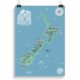 Hike Scratch Map - Hike and Scratch Great Walks NZ