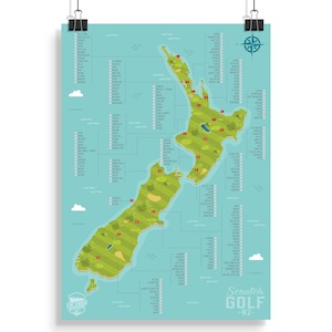 Golf Scratch Map V1 (Seconds) - Scratch Golf NZ