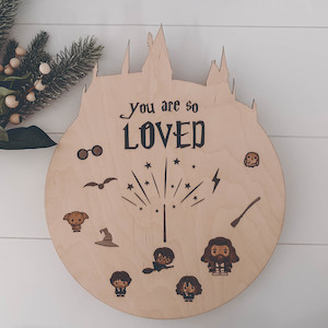 Kids: Wizard Themed Wall Sign