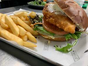 The Codfather Burger