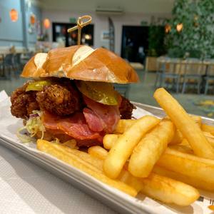 Chick' N' Licking Burger