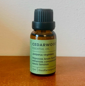 Products: CEDARWOOD Essential Oil 15ml - THE OLFACTORY