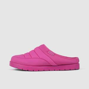 Accessories: Pink Puffer Slip On