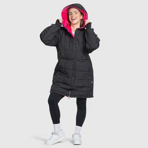 Black Oodies: Black / Bright Pink