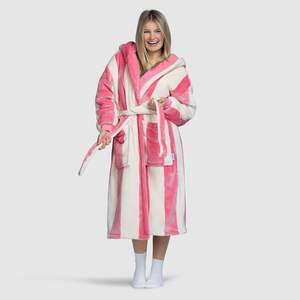 Oodie Robes: Rose Stripe