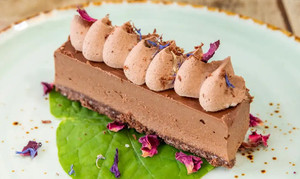 Products: Vegan Salted Dark Chocolate Slice The Orchard Juicery