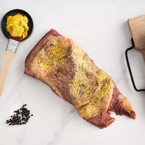 beef: Beef Brisket – Salt Pepper & Mustard (1.0kg)