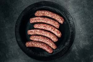 All Beef: Frozen Beef Sausages Paprika & Thyme