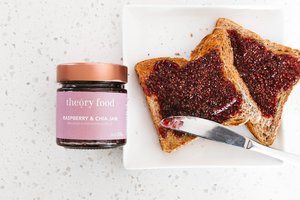Products: Reduced sugar - Raspberry and chia spread