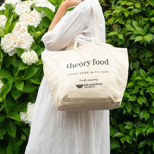 Products: Theory Food & Eat a Rainbow Foundation Tote bag