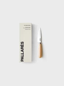 New Arrivals: PALLARÈS BOX WOOD 10CM CARBON STEEL KITCHEN KNIFE