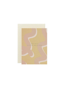 Home Living: BY MY SIDE GREETING CARD