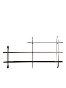 Furniture: STUDIO 3-Shelf Hanging Unit Black