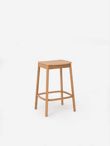 Furniture: Radial Stool Oak