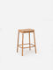Radial Stool Oak