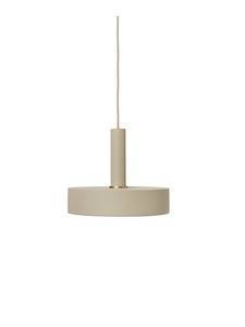 Lighting: Record Shade with Socket Pendant High - Cashmere