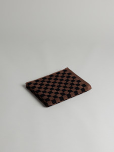 Josephine Hand Towel - Tabac/Noir