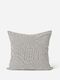 Gingham Washed Cotton Cushion - Olive