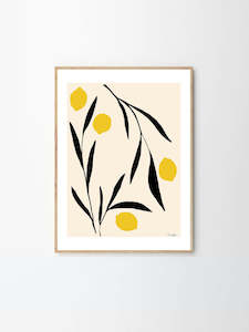 Lemon Framed Print