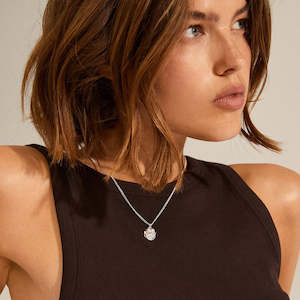 Jewellery 1: Jola Necklace - Silver Plated Crystal