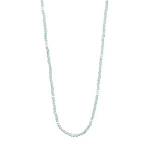 Jewellery 1: Thankful Light Purple Necklace - Silver Plated