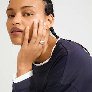 Xena Recycled Ring - Silver Plated