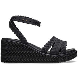 Brooklyn Woven Ankle Strap Wedge