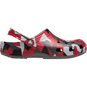 Geo Camo Clog