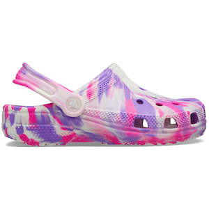 Classic Glow Marbled Clog Kids