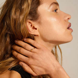 30 Under: Lulu Pi Ring - Pointy - Gold Plated