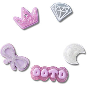 Jibbitz: Jibbitz OOTD Glitter 5 Pack