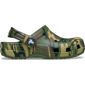 Kids Toddlers Crocs: Classic Camouflage Clog Toddlers