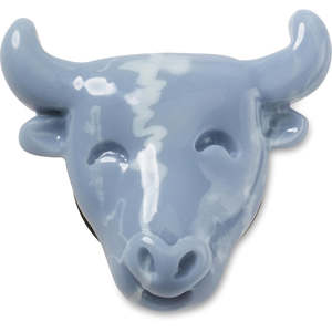 Jibbitz Blue Bull