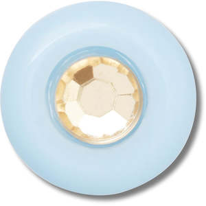 Jibbitz: Jibbitz Blue and Green Acrylic Gem