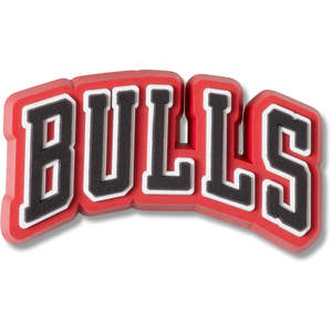 Footwear: Jibbitz NBA Chicago Bulls Logo